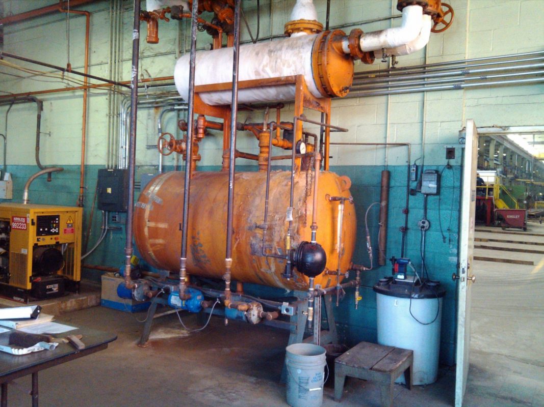 oldboilerfeedwatertank Walton & Company